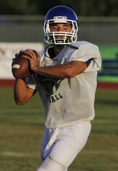 Green Valley quarterback Christian Lopez is the area’s leading passer with 887 yards.