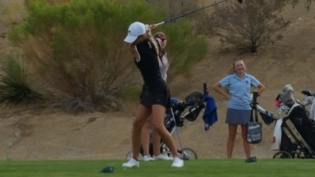 Palo Verde’s Annick Haczkiewicz shot a 9-under-par 63 to take medalist honors at the C ...