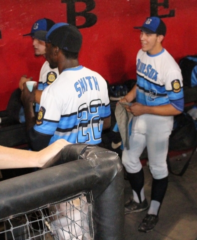 J.J. Smith, Trent Bixby and Cory Wills are hitting a combined .333 for the Southern Nevada B ...