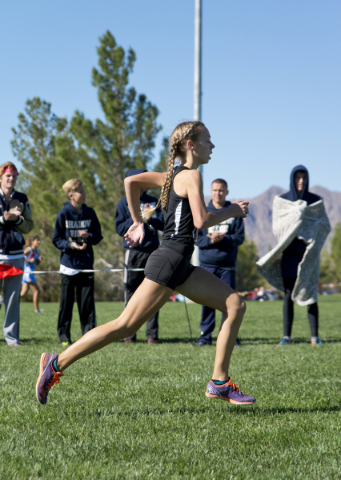 Palo Verde’s Emma Wahlenmaier won the Sunset Region meet and finished second in the Di ...