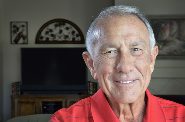 Dave Gerber is shown at his home in Sun City Anthem in Henderson on Thursday, Sept. 25, 2014 ...