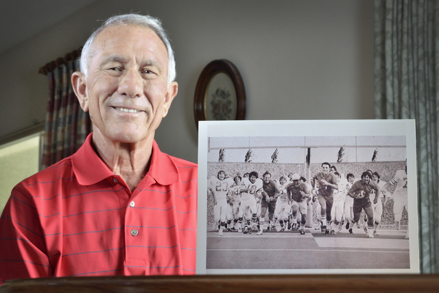 Dave Gerber is shown at his home in Sun City Anthem in Henderson on Thursday, Sept. 25, 2014 ...
