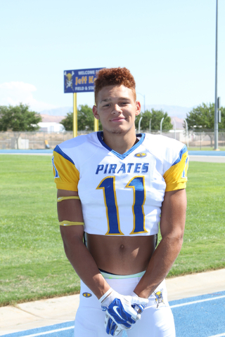 R.J. Hubert, Moapa Valley: The senior won two events and placed second in two more at the Di ...