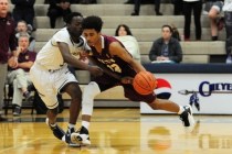 Jaylen Fox (right) is one of three returning lettermen for the Crusaders. (Josh Holmberg/Las ...