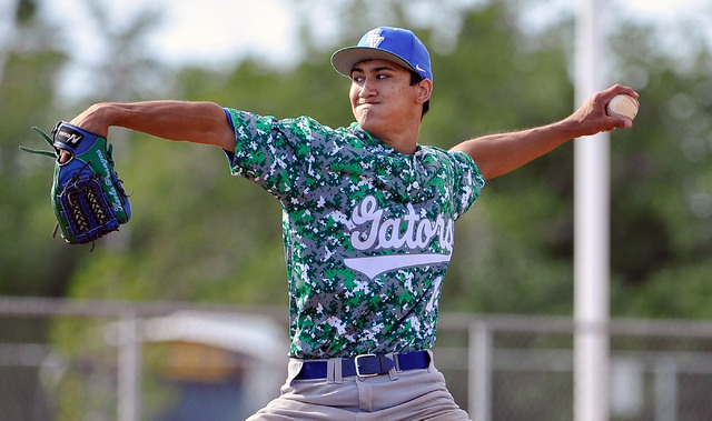 Green Valley’s Keola Paragas was 8-3 with a 1.29 ERA and 79 strikeouts in 65 innings p ...