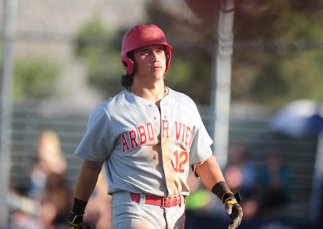 Arbor View shortstop Nick Quintana, who was selected in the 11th round of the Major League B ...