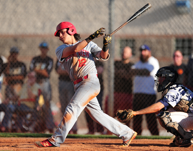 Arbor View shortstop Nick Quintana, who was selected in the 11th round of the Major League B ...