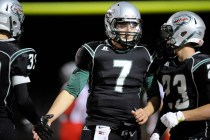 Green Valley running back Albert Lake (23) has helped take the pressure off quarterback Chri ...