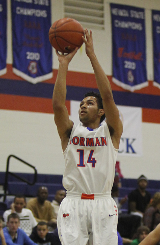 Bishop Gorman senior point guard Noah Robotham is the Review-Journal’s boys state Play ...