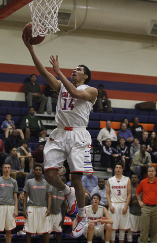 Bishop Gorman senior point guard Noah Robotham averaged 16.0 points, 7.1 assists and 3.1 ste ...