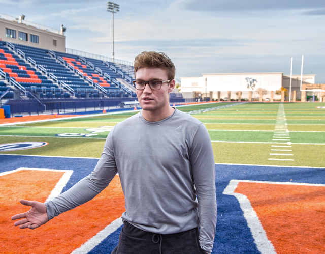 Gaels senior quarterback Tate Martell discusses being recently named Gatorade National Playe ...
