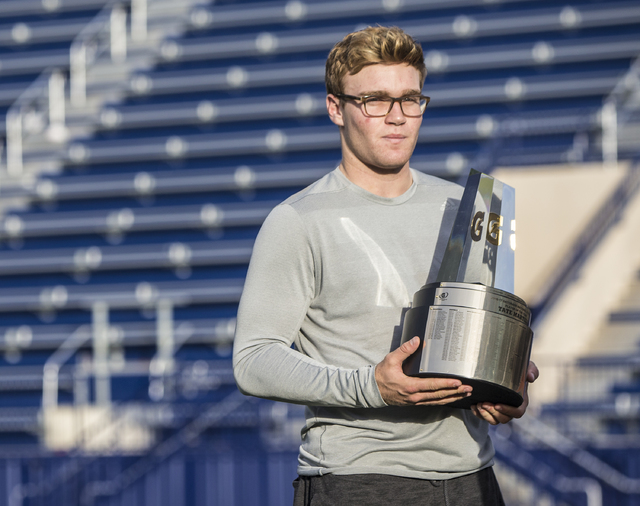 Gaels senior quarterback Tate Martell discusses being recently named Gatorade National Playe ...