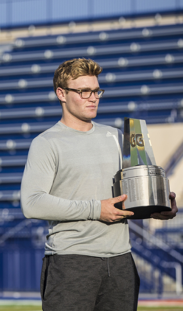 Gaels senior quarterback Tate Martell discusses being recently named Gatorade National Playe ...