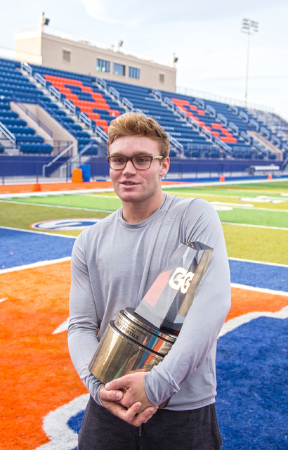 Gaels senior quarterback Tate Martell discusses being recently named Gatorade National Playe ...