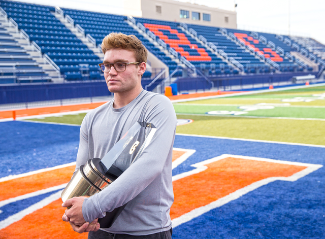 Gaels senior quarterback Tate Martell discusses being recently named Gatorade National Playe ...