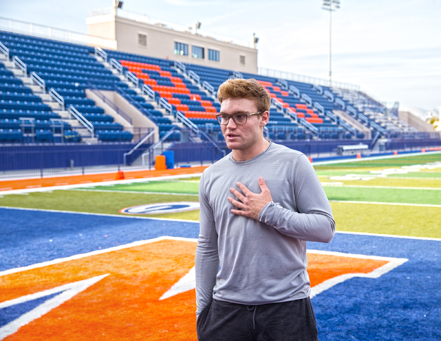 Gaels senior quarterback Tate Martell discusses being recently named Gatorade National Playe ...