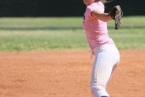 Durango’s Dallas Boyce delivers a pitch against Desert Oasis on Saturday. Boyce tossed ...