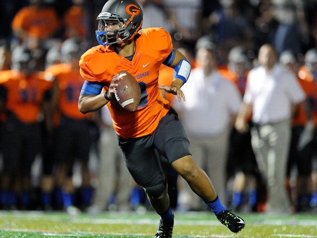 Bishop Gorman senior Danny Hong, shown against Brophy Prep last month, is competing for the ...