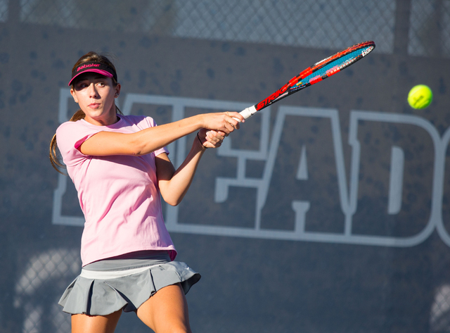 Faith Lutheran singles player Kathleen Wright will lead the Crusaders into the Division I-A ...