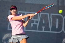 Faith Lutheran singles player Kathleen Wright will lead the Crusaders into the Division I-A ...
