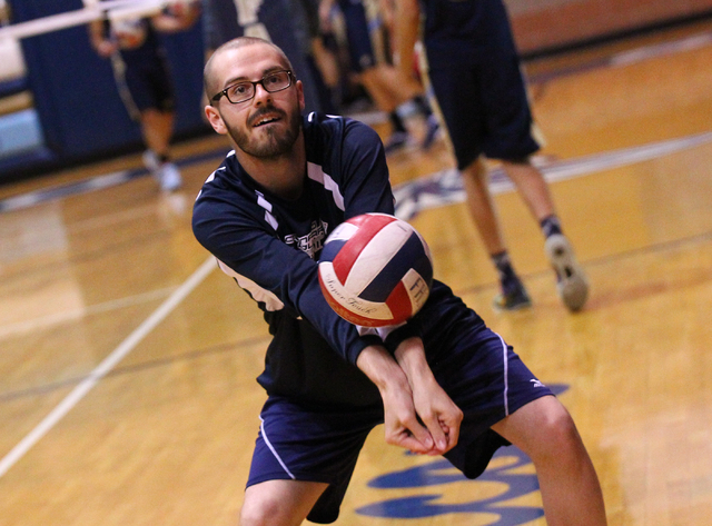 Coronado senior Michael Tatalovich, a cancer survivor, warms up before the team takes on Foo ...