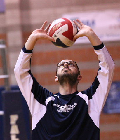 Coronado senior Michael Tatalovich, a cancer survivor, warms up before the team takes on Foo ...