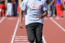 Arbor View senior sprinter Ivy Dobson, shown at practice Monday, said he plans to dethrone B ...