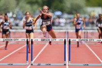 Centennial’s Tiana Bonds set state meet records in the 100- and 300-meter hurdles this ...
