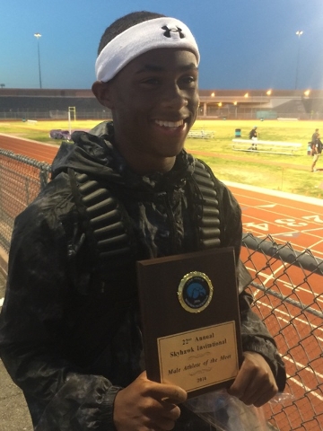 Tre James, Las Vegas: The senior won the 200-meter dash at the Division I state meet with a ...