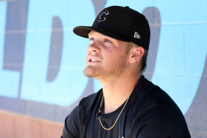 Centennial High School baseball player Austin Kryszczuk, who played for the Mountain Ridge team ...