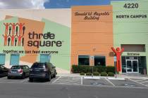 Three Square developed an initiative aimed at helping it serve more than 6,000 people 60 and ol ...