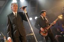 Actor and musician Billy Bob Thornton performs with his band the Boxmasters at the SXSW Music F ...