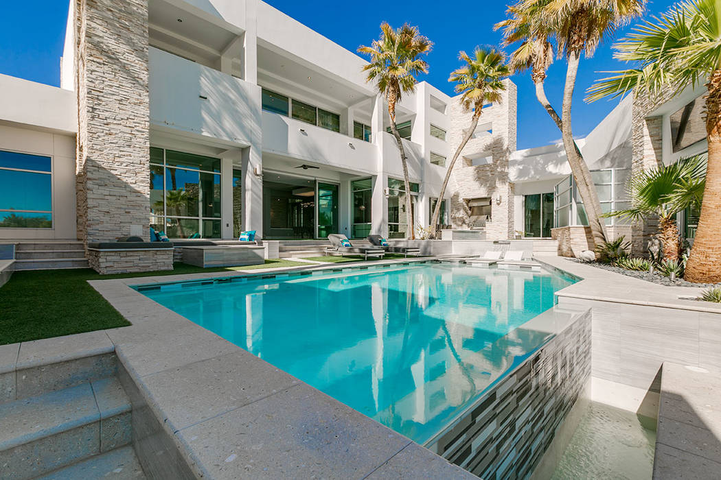 No. 10. -- 2902 Coast Line Court in the Lakes tied for 10th place at $3.5M. (Las Vegas Lifestyl ...