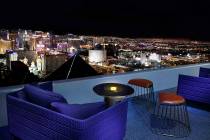 Skyfall Lounge atop The Delano Las Vegas (Las Vegas Review-Journal)