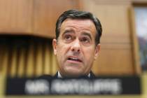 FILE - In this Wednesday, July 24, 2019, file photo, Rep. John Ratcliffe, R-Texas., questions f ...