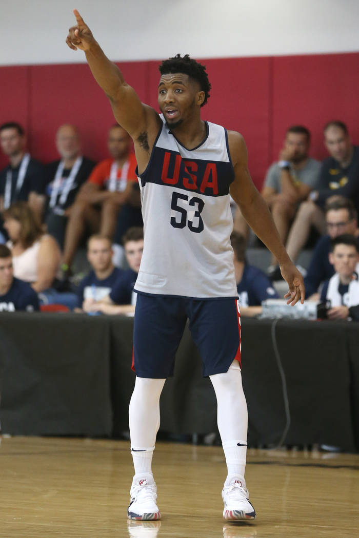 donovan mitchell usa shoes