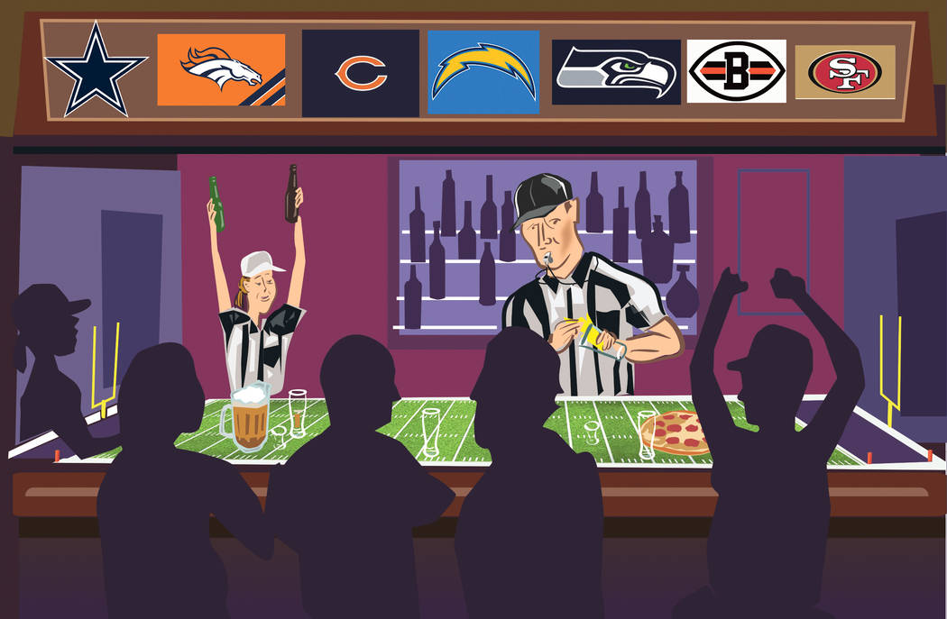 ReviewJournal compiling list of NFL bars in Las Vegas Valley NFL