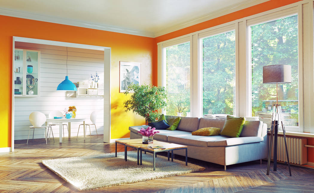 Extremely bright or dark paint colors, as well as mismatched colors, throughout the home can be ...