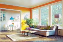 Extremely bright or dark paint colors, as well as mismatched colors, throughout the home can be ...