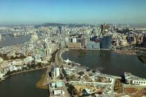This Jan. 11, 2018 file photo shows a view from the Macao Tower. (Chitose Suzuki/Las Vegas Revi ...