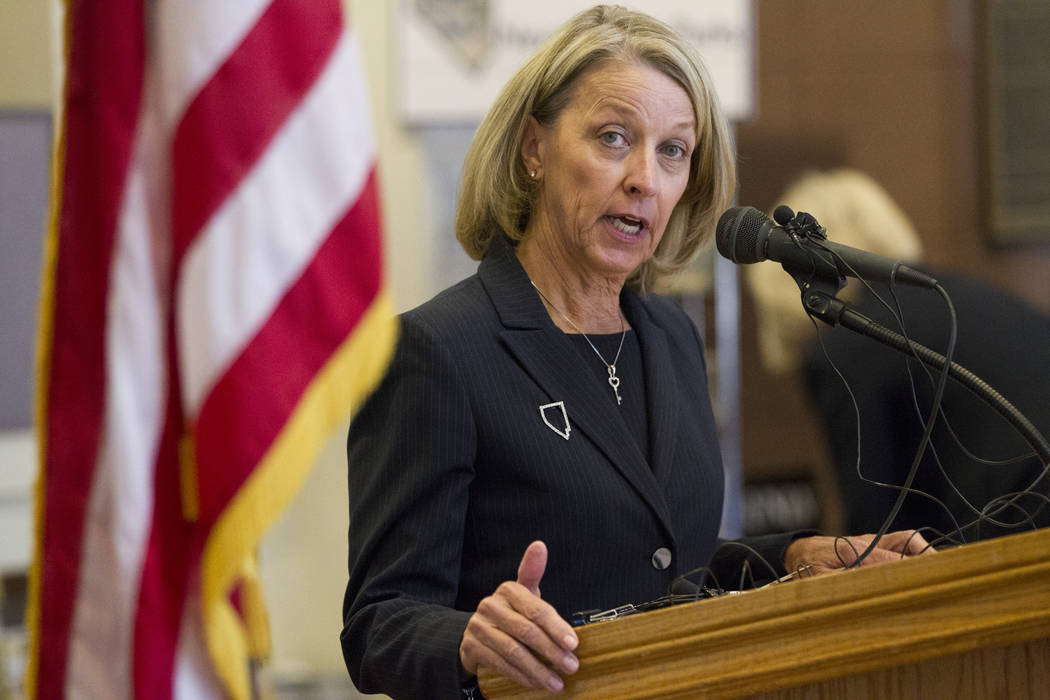 Nevada Secretary of State Barbara Cegavske. Erik Verduzco/Las Vegas Review-Journal Follow @Erik ...