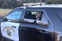 In this Sunday, Aug. 11, 2019 photo provided by the California Highway Patrol Placerville shows ...