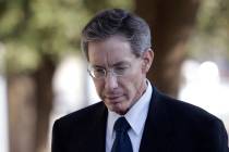 In this July 28, 2011 photo, Polygamist sect leader Warren Jeffs arrives at the Tom Green Count ...