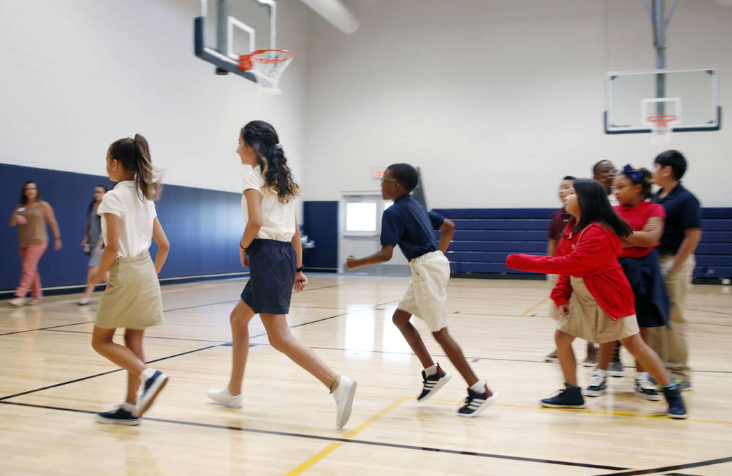 Southwest Las Vegas charter school bustles in first week Las Vegas
