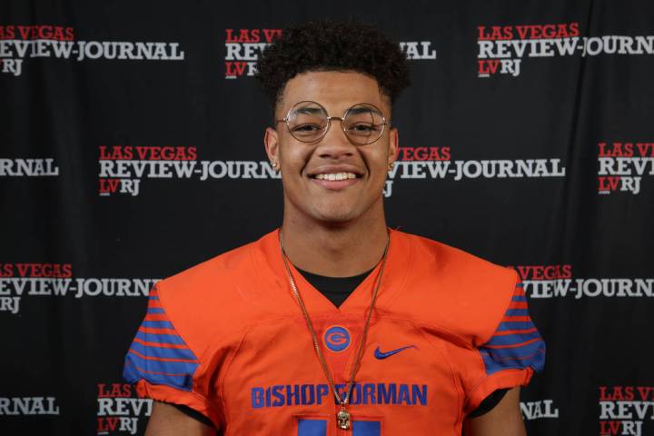 Bishop Gorman's Rome Odunze is a member of the Nevada Preps all-state football team.