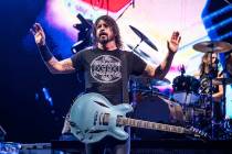 Dave Grohl of the Foo Fighters performs at the Sonic Temple Art and Music Festival at Mapfre St ...