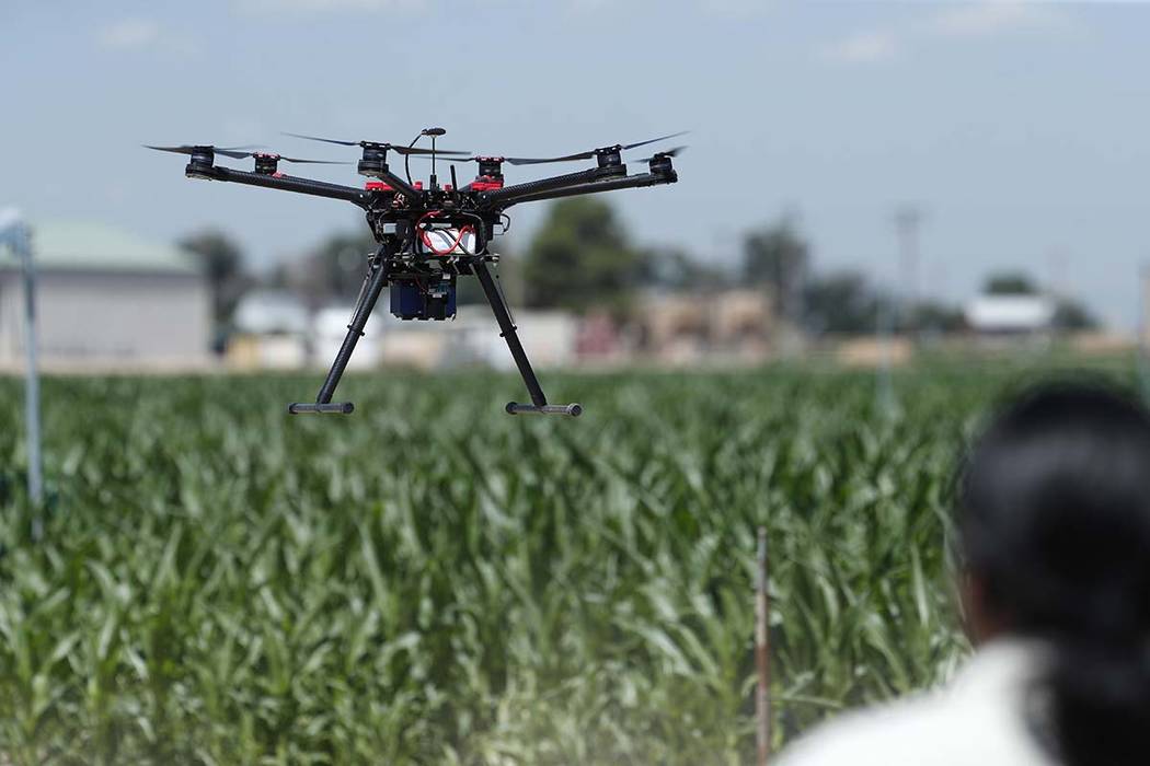 In this Thursday, July 11, 2019, photograph, United States Department of Agriculture engineerin ...
