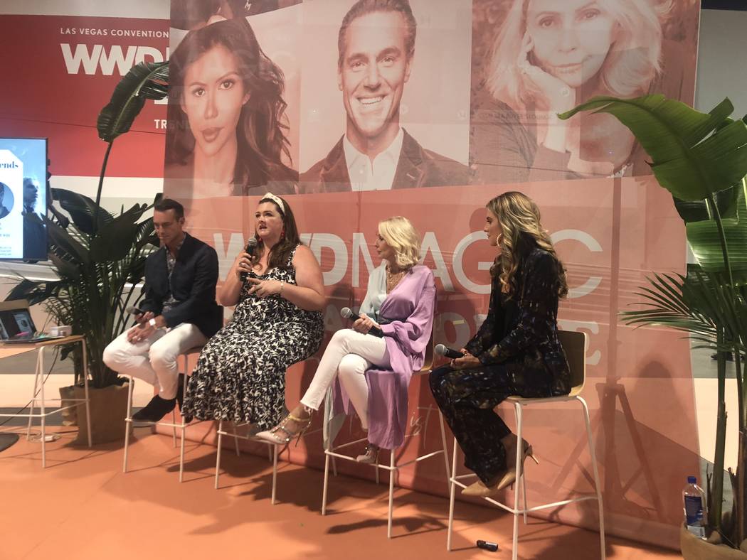 Rob Smith, Rachel Richardson and Sonia Lovett speak with Rachel McCord at a panel on Inclusivit ...