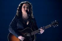 Ashley McBryde performs "Girl Goin' Nowhere" at the 54th annual Academy of Country Mu ...