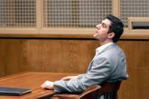 Defendant Hossein Nayeri sits in court following a guilty verdict in his trial, Friday, Aug. 16 ...